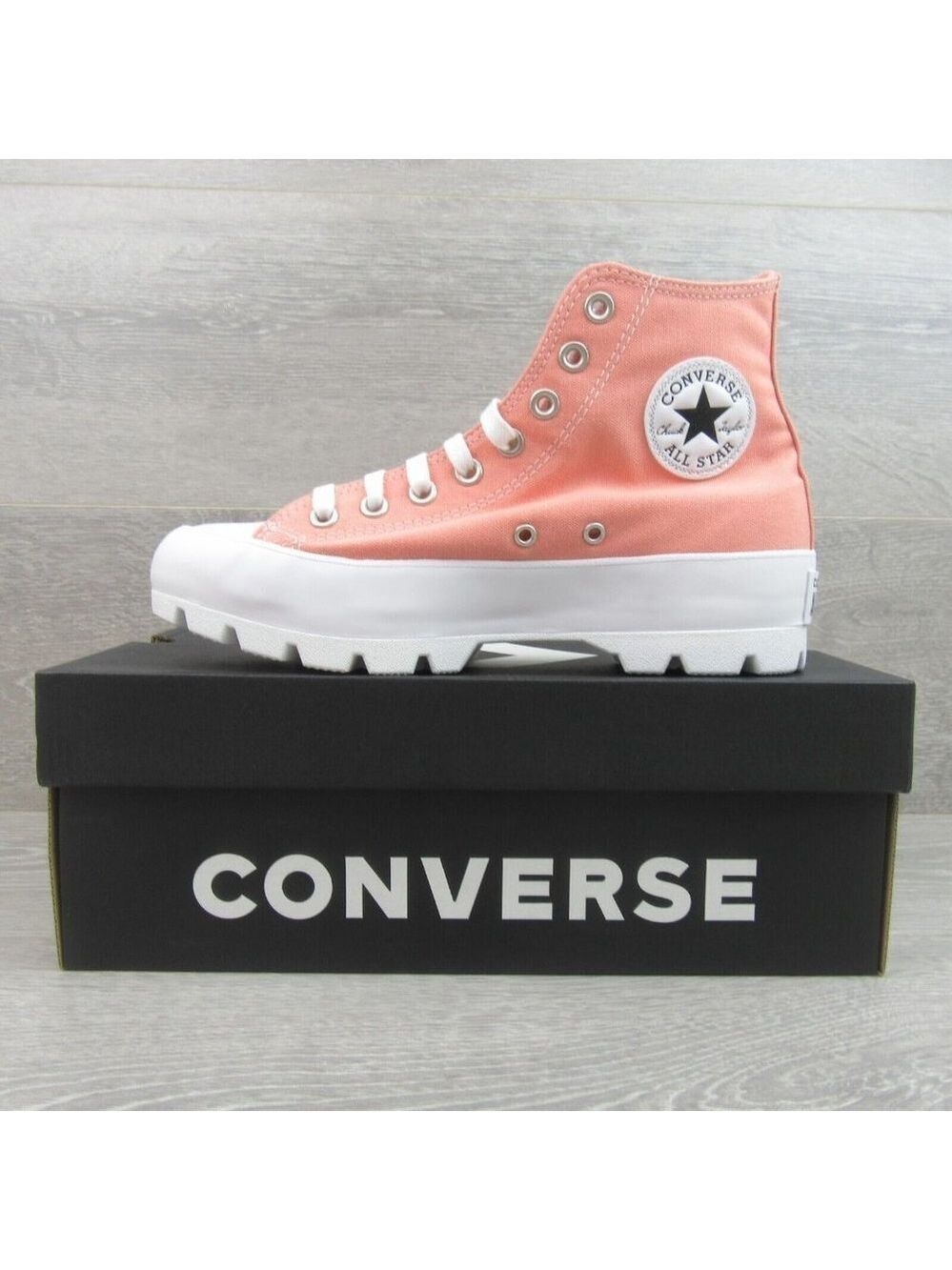 Converse Chuck Taylor All Star Lugged Platform Womens Size 8.5 Shoes NEW - Picture 3 of 12